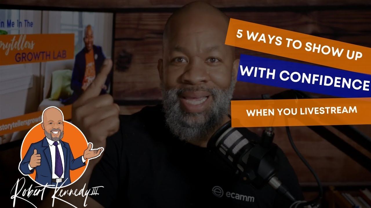 5 Tips To Present With Confidence on Your Livestreams